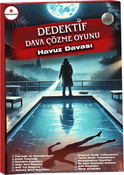Cinayet Çözme / Dedektif Oyunu / Katil Kim / Suçlu Kim / Dedektiflik Oyunu / Havuz Davası