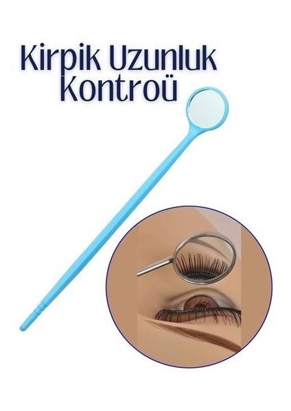 Kirpik Uzatma Ayrıntı Aynası