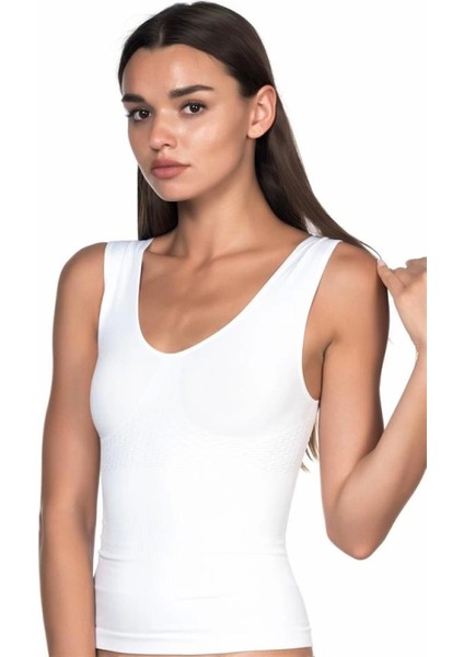 Miraxx Beyaz Emay 5012 Atlet Korse