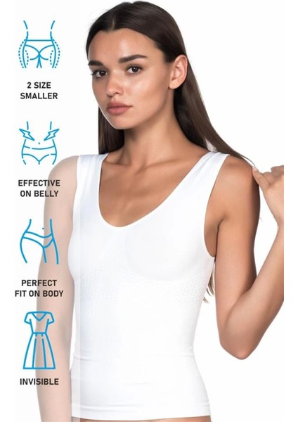 Miraxx Beyaz Emay 5012 Atlet Korse indirimleri