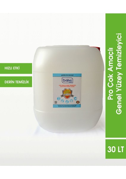® Pro Çok Amaçlı Genel Temizleyici 30 LT - Endüstriyel Güçte Temizlik Çözümü
