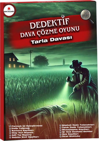 Cinayet Çözme / Dedektif Oyunu / Katil Kim / Suçlu Kim / Dedektiflik Oyunu / Tarla Davası