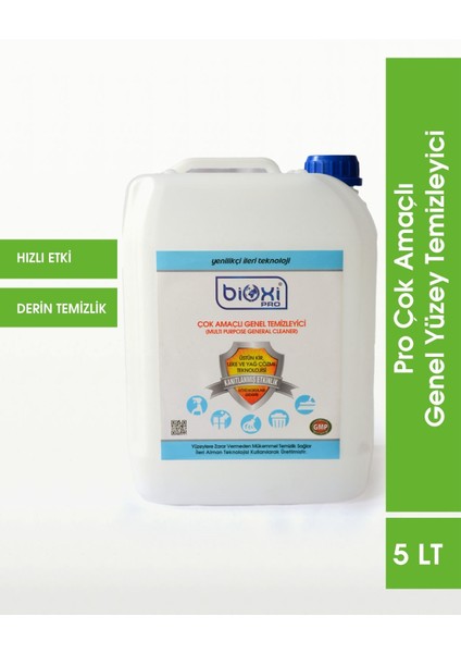 ® Pro Çok Amaçlı Genel Temizleyici 5 LT - Endüstriyel Güçte Temizlik Çözümü