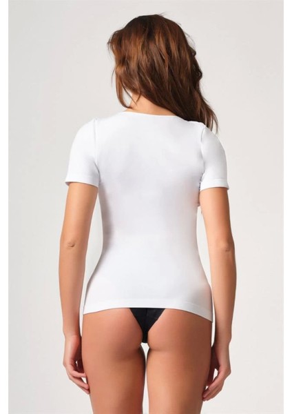 Miraxx Beyaz Emay 5004 Soft Yarım Kollu Atlet modelleri