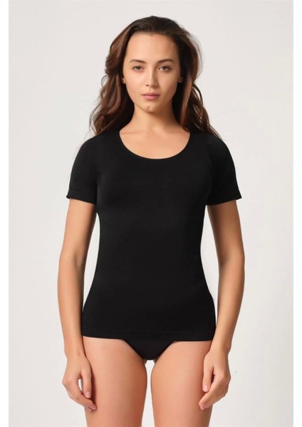 Miraxx Siyah Emay 5004 Soft Yarım Kollu Atlet modelleri