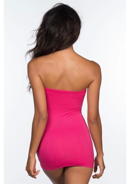 Miraxx Fuşya Emay 5005 Soft Desenli Straplez Atlet fiyatları