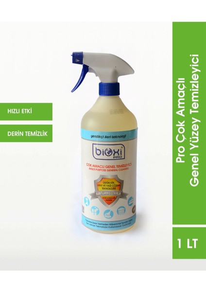 ® Pro Çok Amaçlı Genel Temizleyici 1 LT - Güçlü ve Etkili Temizlik Çözümü