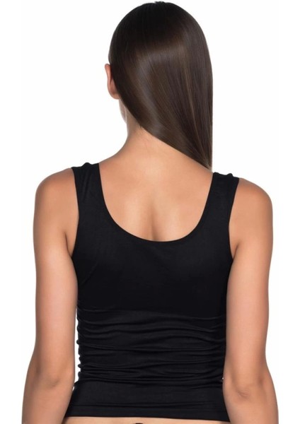 Miraxx Siyah Emay 5002 Soft Kalın Askılı Uzun Atlet fiyatları