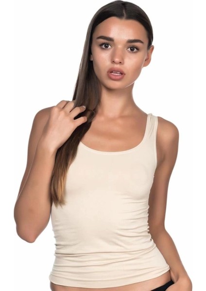 Miraxx Ten Emay 5002 Soft Kalın Askılı Uzun Atlet