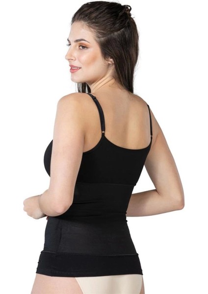 Miraxx Siyah Emay 1402 Modal Cotton Emzirme Atlet Korse