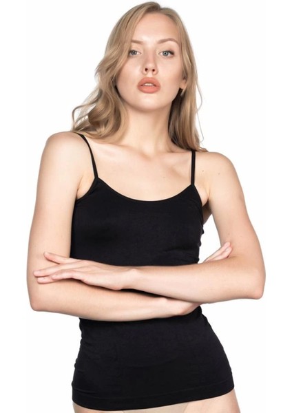 Miraxx Siyah Emay 5001 Soft Ip Askılı Uzun Atlet modelleri