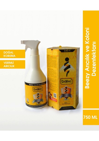 ® Beezy Arıcılık ve Koloni Dezenfektanı 750 ML - Doğal ve Etkili Koruma İçin İdeal Çözüm