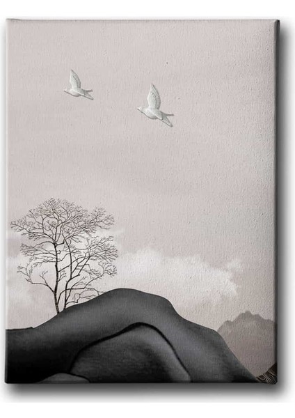 Güvercin Canvas Tablo