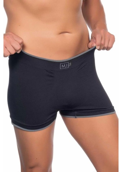 Miraxx Siyah Emay 2104 Soft Erkek Boxer