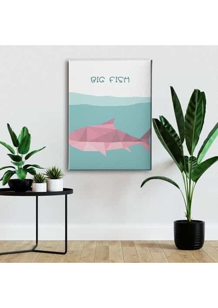 Big Fish Canvas Tablo