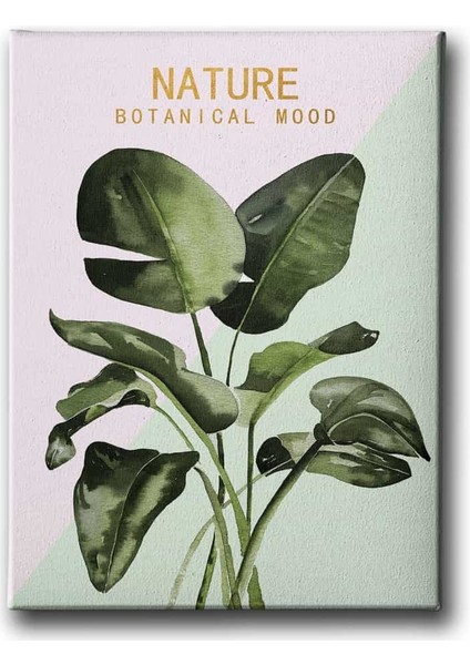 Botanik Canvas Tablo