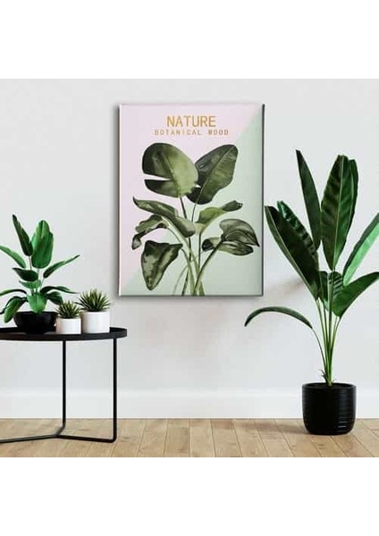 Botanik Canvas Tablo