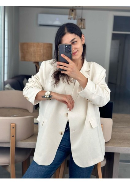 Keten Blazer Ceket