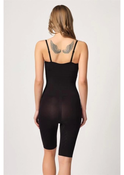 Miraxx Siyah Emay 2093 Ön Agraflı Göğsü Açık Paçalı Boy Korse fiyatları