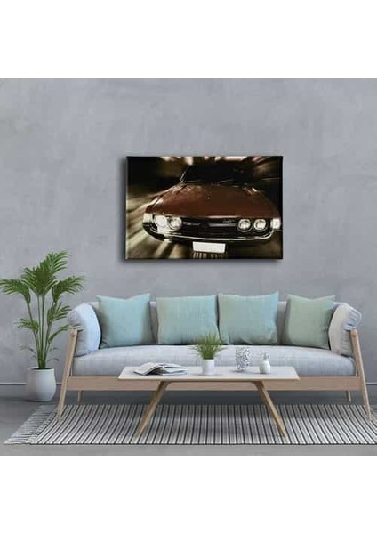 Klasik Araba Canvas Tablo modelleri