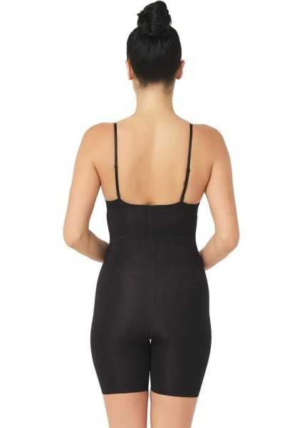 Miraxx Siyah Emay 2758 Lazer Kesim Göğsü Açık Boxer Korse fiyatları