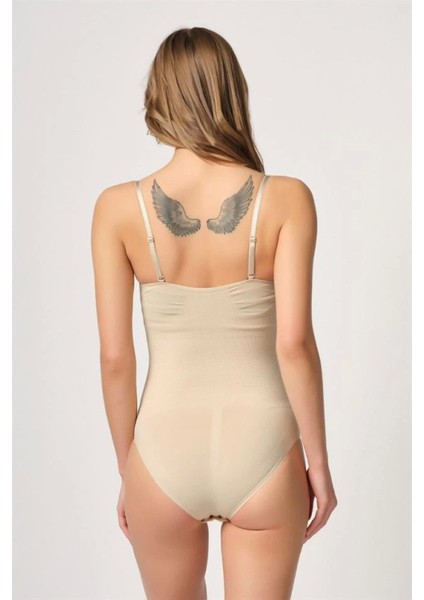 Miraxx Ten Emay 2043 Göğsü Açık Agraflı Body Korse modelleri