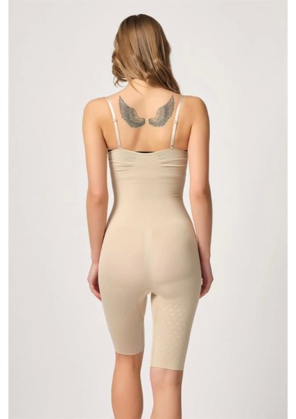 Miraxx Ten Emay 2093 Ön Agraflı Göğsü Açık Paçalı Boy Korse modelleri