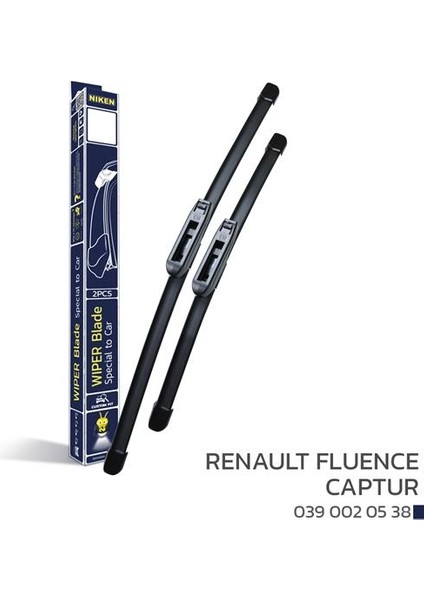 Nıken Renault Fluence - Captur Araca Özel Silecek