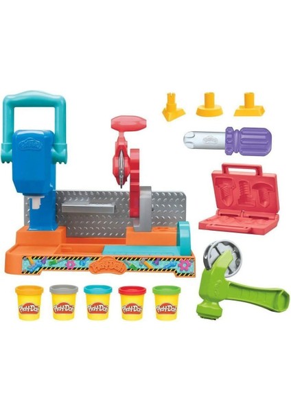 F9141 Play-Doh Renkli El Aletleri Tezgahı Oyun Seti +3 Yaş fiyatları