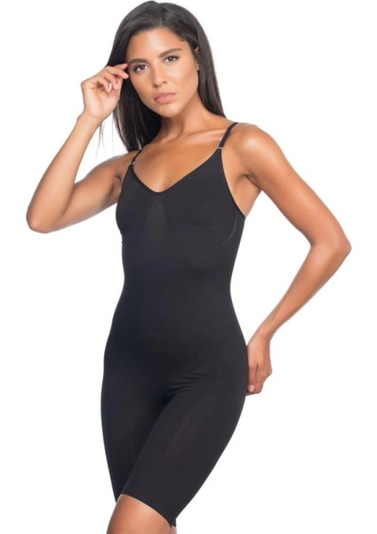 Miraxx Siyah Emay 2071 Ince Paçalı Boy Korse