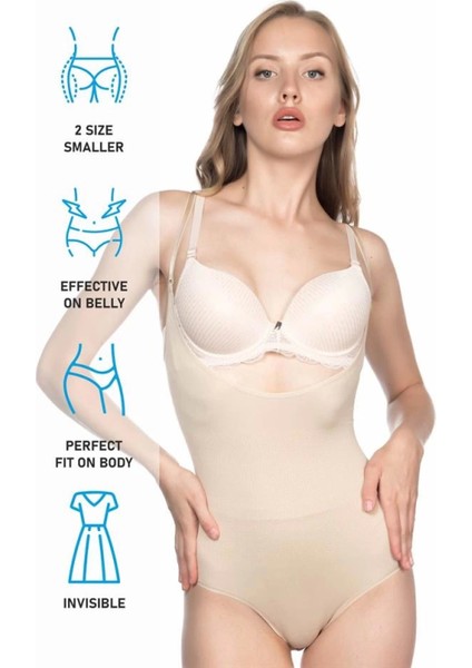 Miraxx Ten Emay 2023 Göğsü Açık Body Korse indirimleri