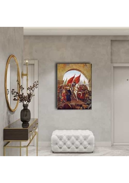 Fatih Sultan Mehmet Kanvas Tablo