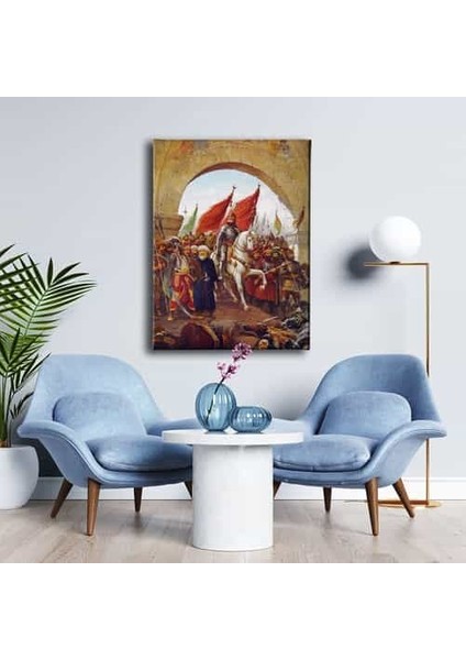 Fatih Sultan Mehmet Kanvas Tablo