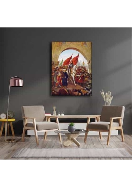 Fatih Sultan Mehmet Kanvas Tablo