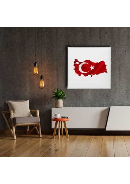 Türk Bayrağı Kanvas Tablo fiyatları