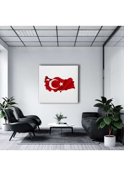 Türk Bayrağı Kanvas Tablo indirimleri