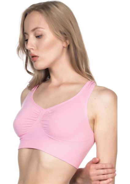 Miraxx Pembe Emay 4001 Soft Sporcu Büstiyer