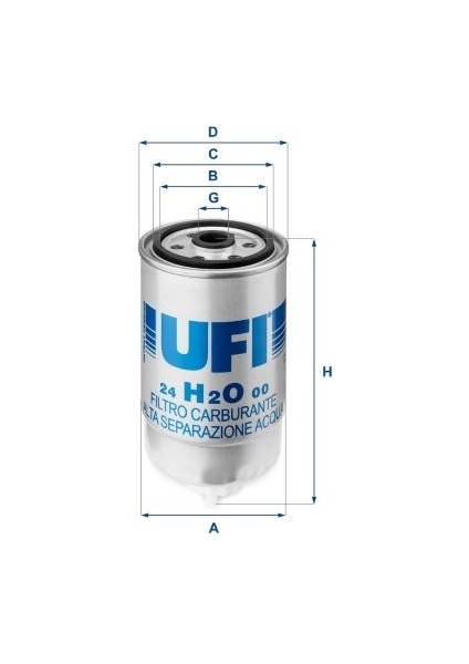 Yakıt Filtresi Boxer 2.0-2.8hdı 00 Ducato 2.0jtd-2.8jtd 00-02 -Jumper 2.0hdı-2.2hdı Doblo 1.9 Oe