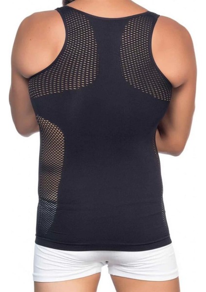 Miraxx Siyah Emay E1006 Fileli Erkek Korse Atlet fiyatları