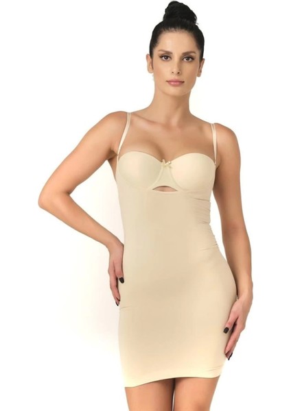 Miraxx Ten Emay 5060 Göğsü Açık Elbise Korse