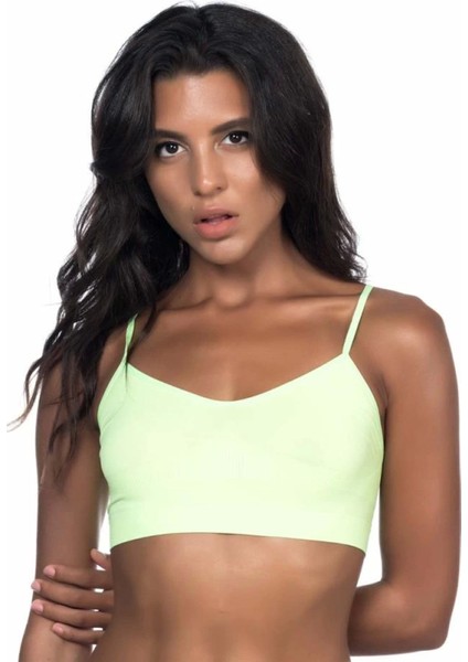 Miraxx Yeşil Emay 4003 Soft Ip Askı Büstiyer modelleri