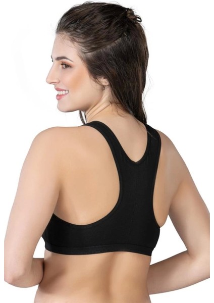 Miraxx Siyah Emay 1424 Modal Cotton Sporcu Büstiyer fiyatları