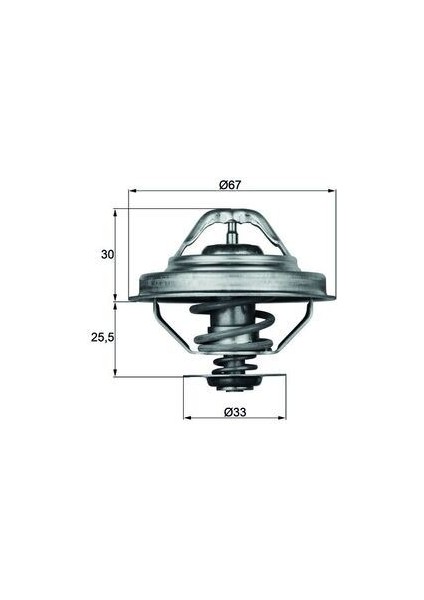 Termostat 88 C Bmw M50 M52 E30 E34 E36