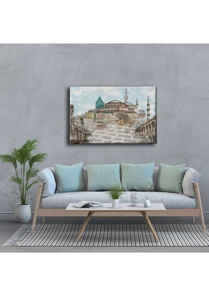 Mevlana Müzesi Sultan Selim Cami ve Aziziye Cami Tablo