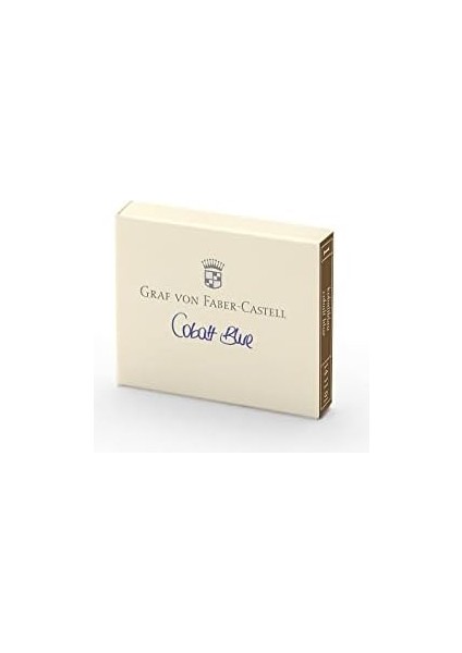 Menashop Von Faber-Castell Dolma Kalem Kartuşu 6'lı Mavi
