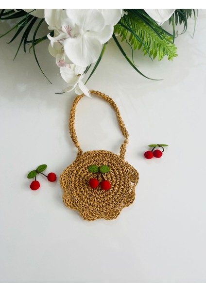Handmade Baby Hasır Kiraz Çanta (0-24 Ay) fiyatları