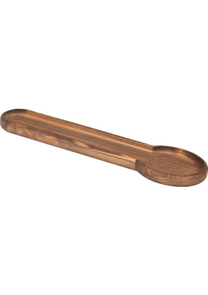 Tezgah Üstü Ahşap Kaşık Altlığı Kirli Kaşıklık Kepçe Altlığı Düzenleyici (29CMX7CM) fiyatları