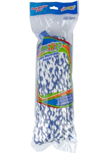 Büyük Boy Microfiber Paspas, Yumuşak ve Dayanıklı Pamuklu Temizlik Malzemesi