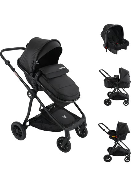 Sirius 6 In 1 Yeni Nesil Çift Yönlü Travel Sistem Bebek Arabası