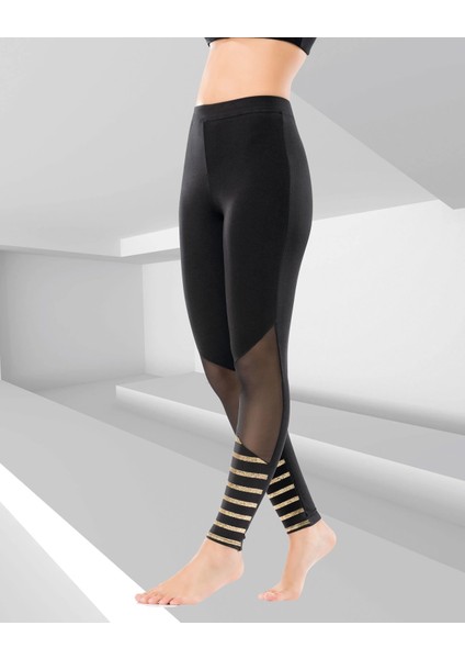 Miraxx Derya Kurşun Modelli Kadın Tayt 0557